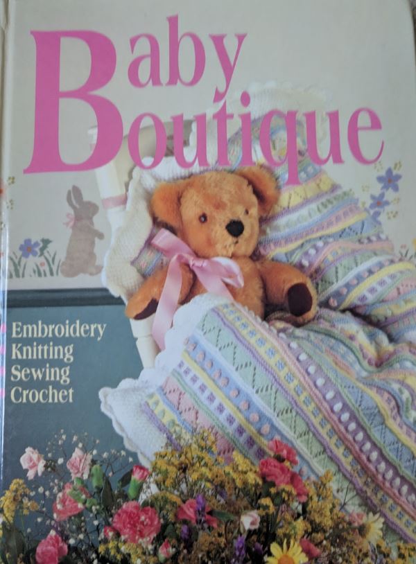 Baby Boutique Knitting Book. Thrift Store find!